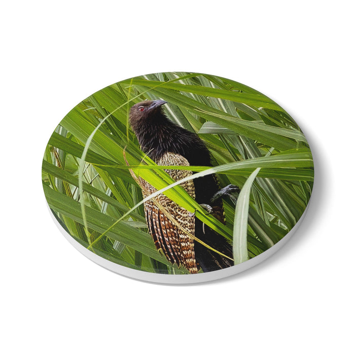 Ceramic drink coaster-Pheasant