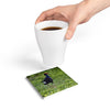Ceramic Coaster — Purple Swamphen
