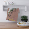 Cockatoo Kitchen Tea Towel Mocha