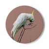 Ceramic Coaster Cockatoo Mocha