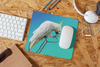 Cockatoo Mouse Pad — Australian Wildlife Desk Mat & Accessory