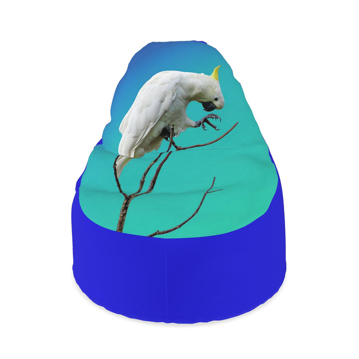 Premium Bean Bag Blue Purple (cover ony)
