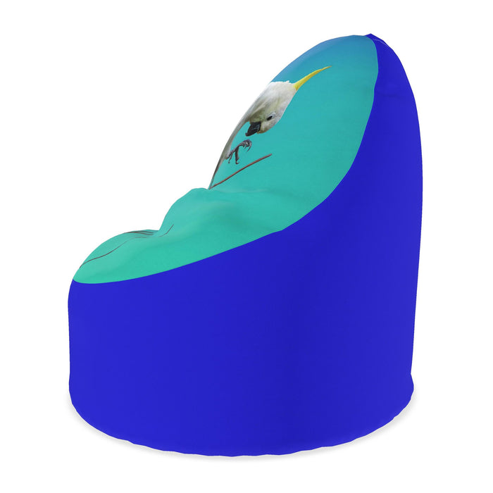 Premium Bean Bag Blue Purple (cover ony)