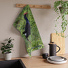 Purple Swamp Hen Cotton Tea Towel